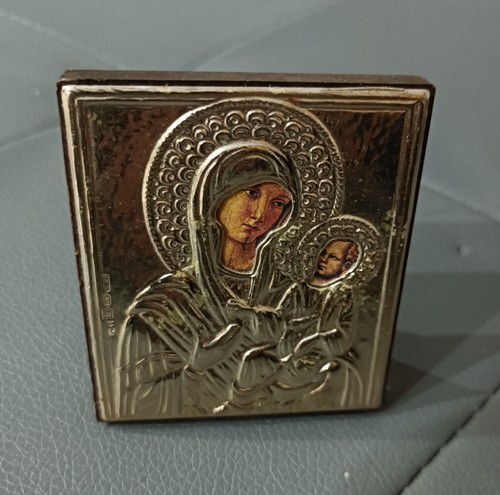 Piccola icona madonna - madonna, e