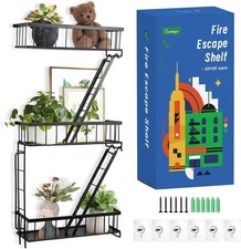 Fire Escape Wall Shelf - New