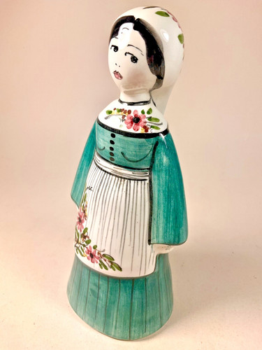 Figurina donna contadina - figurina,