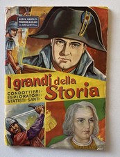 ALBUM FIGURINE I GRANDI DELLA STORIA - ED. ALBUM DELL'ARTE - COMPLETO