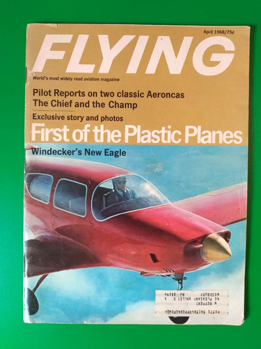 Flying magazine april 1968 - april,