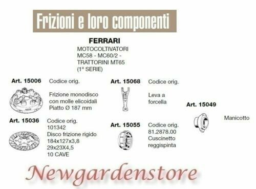 Frizione disco manicotto