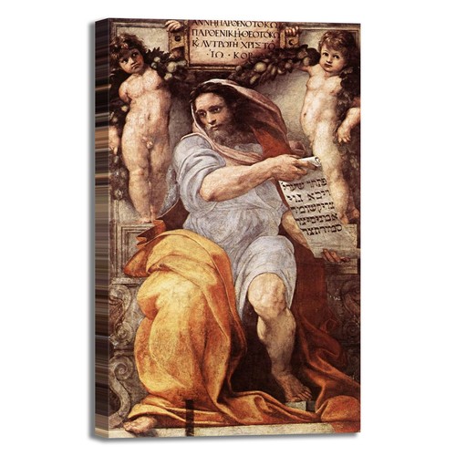 Raffaello profeta isaia - profeta,