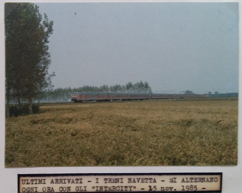 1985 cartolina ferrovie stato - 1985,