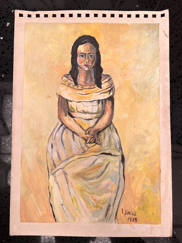 Salvador dali drawing paper - drawing, on