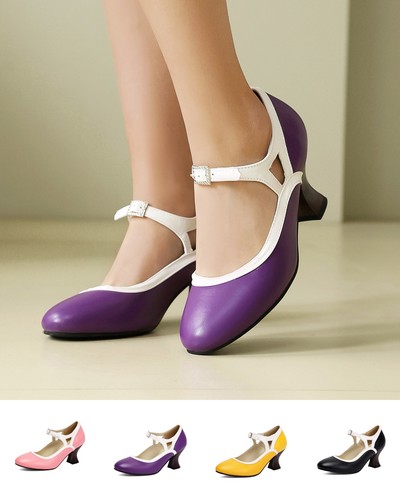 Scarpe donna tacco basso
