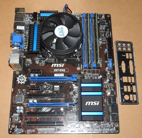 Pacchetto scheda madre msi - scheda,