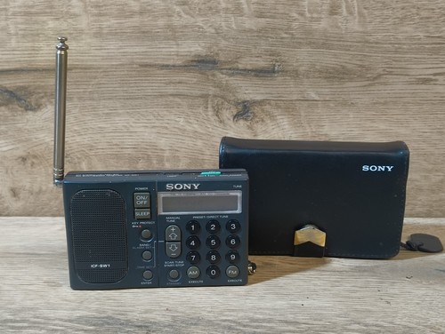 Radio sony icf sw1 non - sony,