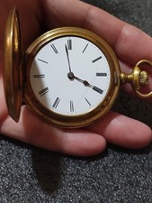 Elegante Orologio Da Tasca Con Apertura A Scatto
