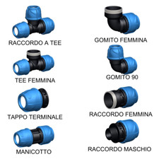 RACCORDO RAPIDO POLIETILENE A