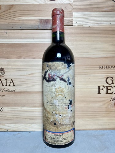 1996 chateau mouton - chateau, rothschild