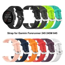 Per Garmin Forerunner 245/Vivoactive 3 Cinturino Musicale Cinturino Silicone