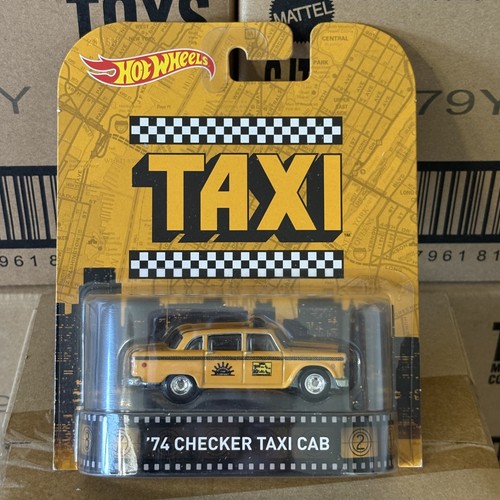 Hot wheels taxi 74 checker - taxi,