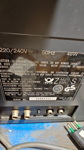 Jvc monitor tm9u - jvc,