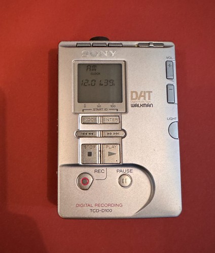 Sony dat walkman - sony, tcd-d100