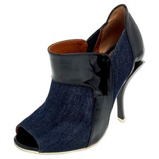 Stivaletti Fendi blu nero