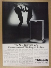 Pubblicità Klipsch kg4 Speaker 1986 stampa d'epoca