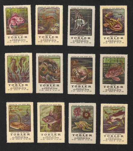 Poster stamps fauna deep - poster,