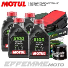 Tagliando HONDA NC 750 X / S / DCT 2014-2020 (4 L MOTUL 5100 10W30 + filtri)