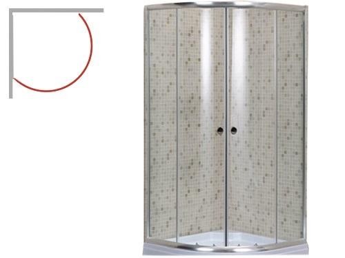 Box doccia semicircolare brixo - box,