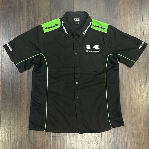 Kawasaki racing pit shirt uomo - kawasaki,