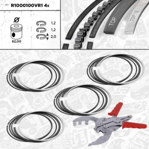 Kit anelli pistone boxet - kit,