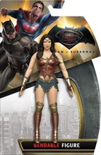 BATMAN V SUPERMAN, WONDER WOMAN BENDABLE ACTION FIGURE BY DC COMICS