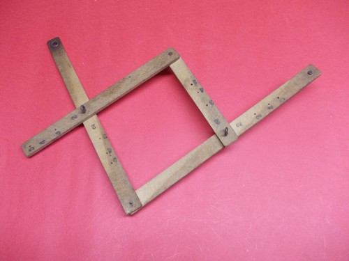 Vecchio pantografo legno - vecchio,
