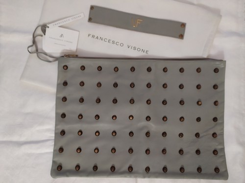 Visone borsa mano - in, pelle
