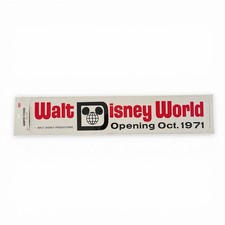Adesivo originale 1971 Walt