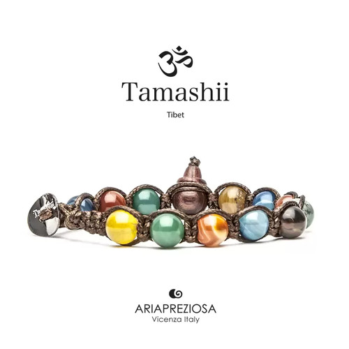 Bracciale pietra tibetano - bracciale,