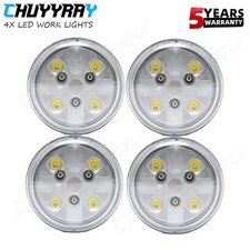 4Pcs LED HEADLIGHTS LAMPS