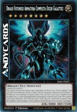 DRAGO FOTONICO ARMATURA COMPLETA OCCHI GALATTICI • Segreta RA01 IT037 • 1Ed