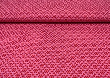 Tessuto floreale Klara rosa