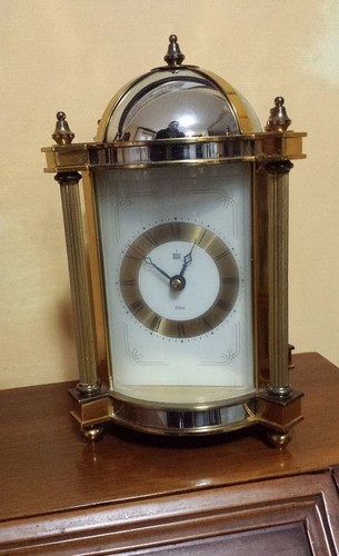 Orologio tavolo ottone - da, "