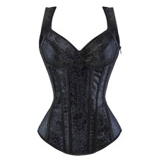 Corsetto vintage ricamato con