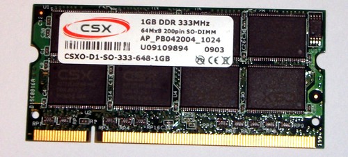 Ddr ram 200 pin so - ddr-ram, so-dimm