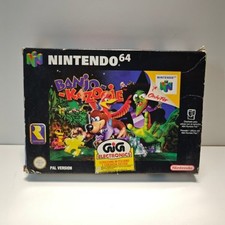 BANJO KAZOOIE NINTENDO 64 N64 PAL ITA EUR GIG CIB COMPLETO