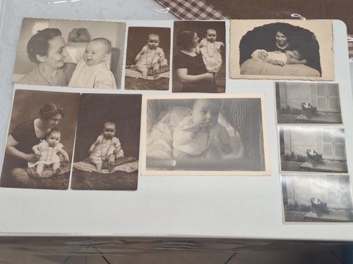 Lotto foto epoca bambini e - bambini,