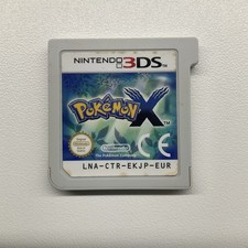 Pokemon X Nintendo 3DS 2DS DS PAL EUR Solo Cartuccia TESTATO E FUNZIONANTE