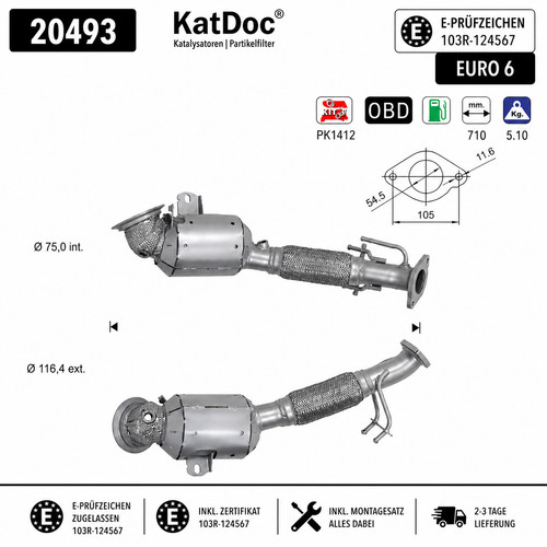 Catalizzatore per ford - catalizzatore,