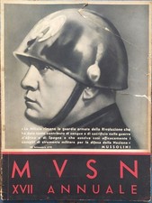 Libro - LA MILIZIA NEL PENSIERO DEL DUCE. XVII ANNUALE.