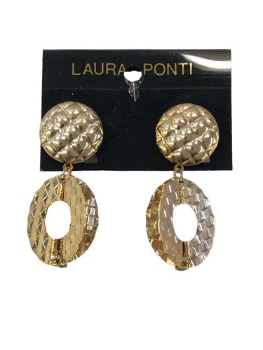 Orecchini clip pendente - orecchini,