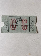 70s Ticket Theatre Cinema