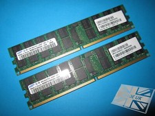 Samsung 8 GB (2x4 GB) M393T5160QZA-CE6 PC2-5300P ECC DDR2 memoria server