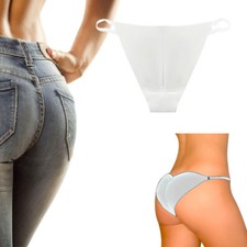 Slip bianchi XL push up imbottiti imbottitura glutei perfetti morbidi vestiti