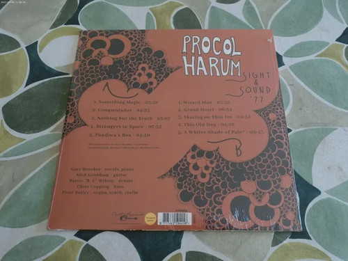 Procol harum sight sound - -, &