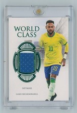Maglia Neymar 2022 Futera World Class #10/15 Game Worn Brasile (KIT #10 MATCH!)