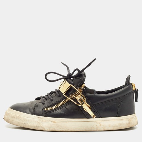 Giuseppe zanotti black leather - giuseppe,