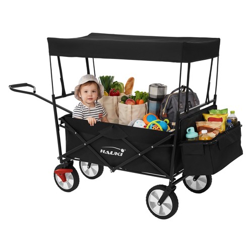 Carrello pieghevole con tetto